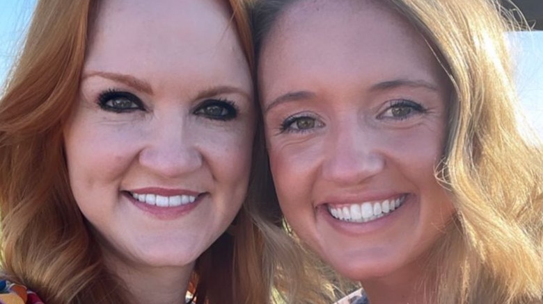 Ree Drummond and Alex Drummond Scott smiling 