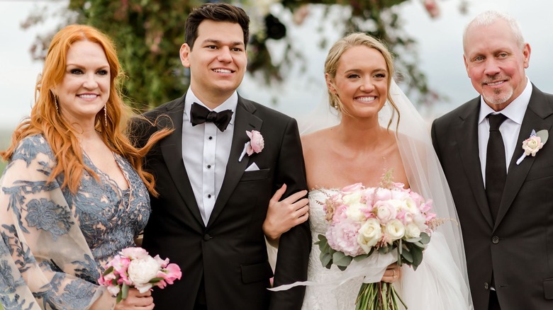 Alex Drummond and Mauricio Scott on their wedding day