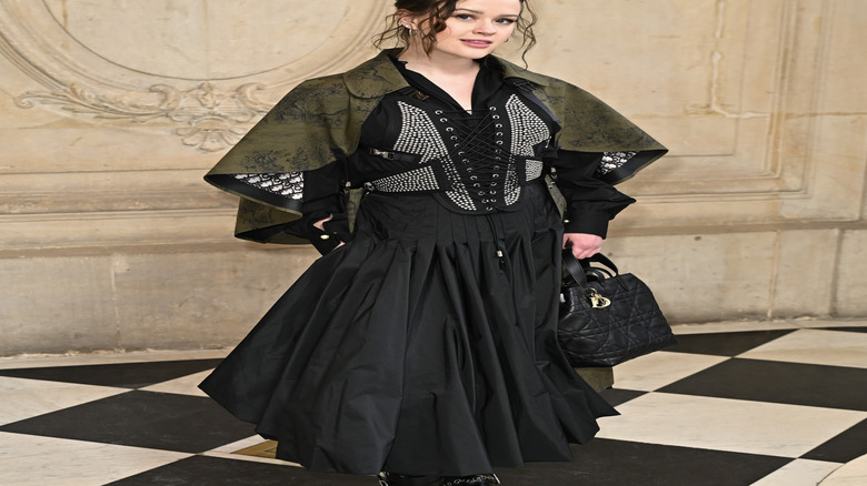 Ava Phillippe at a Dior Fashion Show