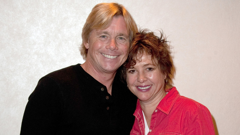 Christopher Atkins and Kristy McNichol attend The Hollywood Show at Lowes Hollywood Hotel 2014