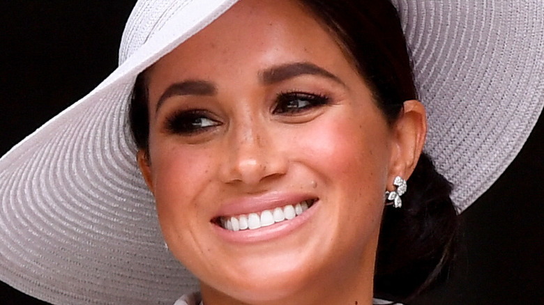 Meghan Markle smiling 