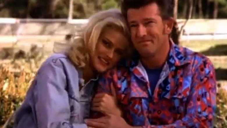 Anna Nicole Smith with her father