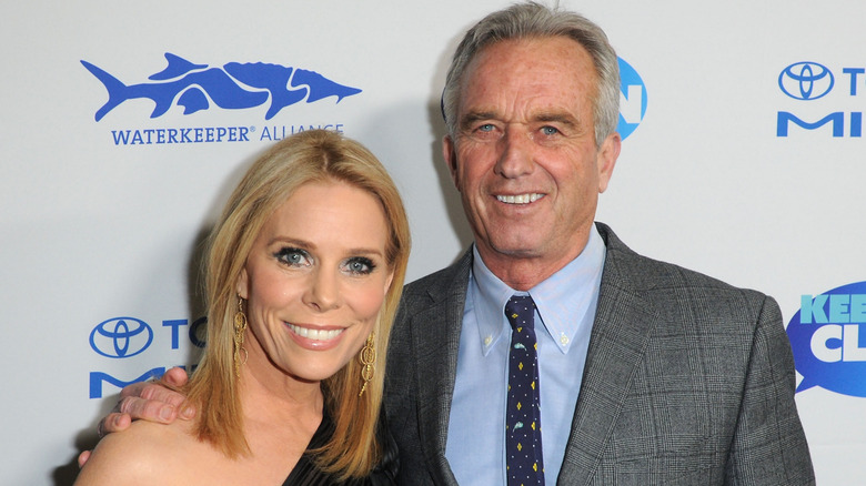 Cheryl Hines and Robert F. Kennedy Jr.