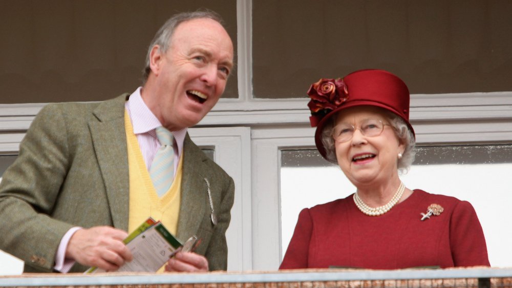Lord Vestey and Queen Elizabeth II