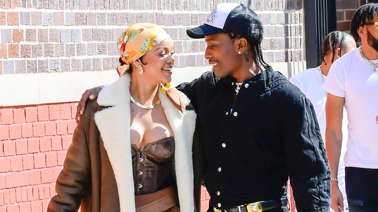 A$AP Rocky and Baby RZA Already Have Matching Father-Son Belts