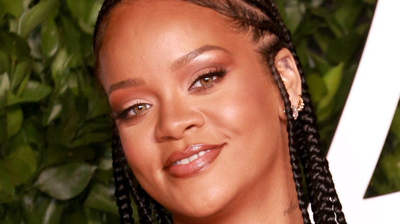 Rihanna smiling