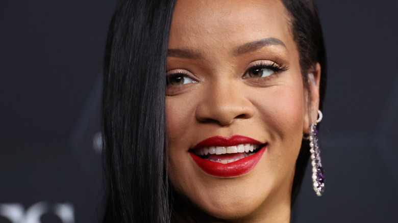 Rihanna smiling