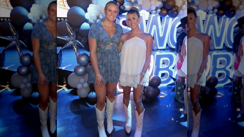 Brittany Aldean and Riley Gaines at the Southern Wives Club event