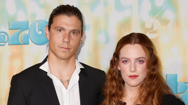 Ben Smith-Petersen and Riley Keough in 2021