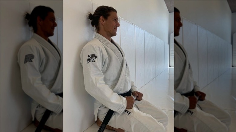 Ben Smith-Petersen with black belt