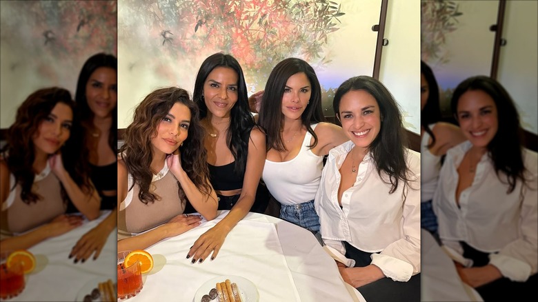 Lauren Sanchez poses for a photo with pals (2025)