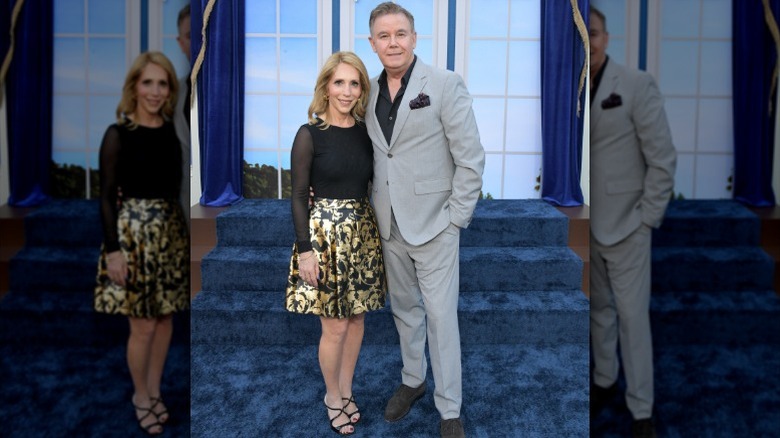 Dana Bash and Spencer Garrett attend Netflix's premiere of "The Residence" in Los Angeles, CA (2025)
