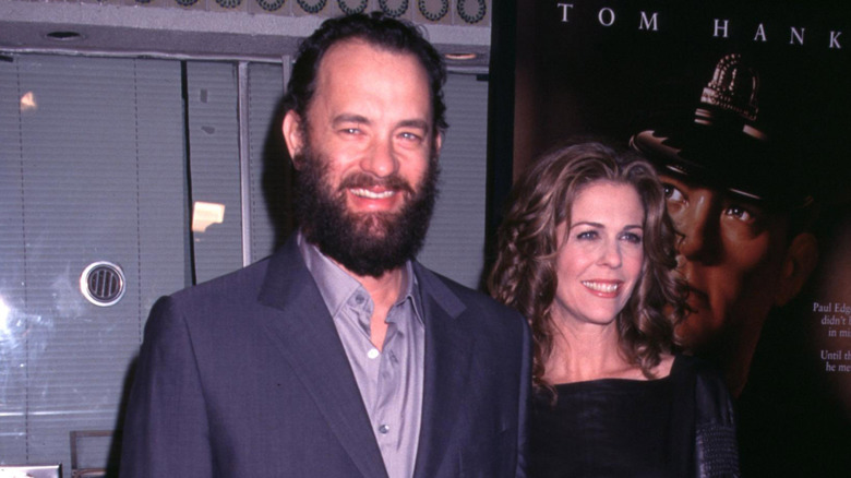 Tom Hanks and Rita Wilson in December 1999