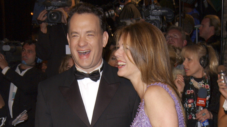 Rita Wilson and Tom Hanks in 2022
