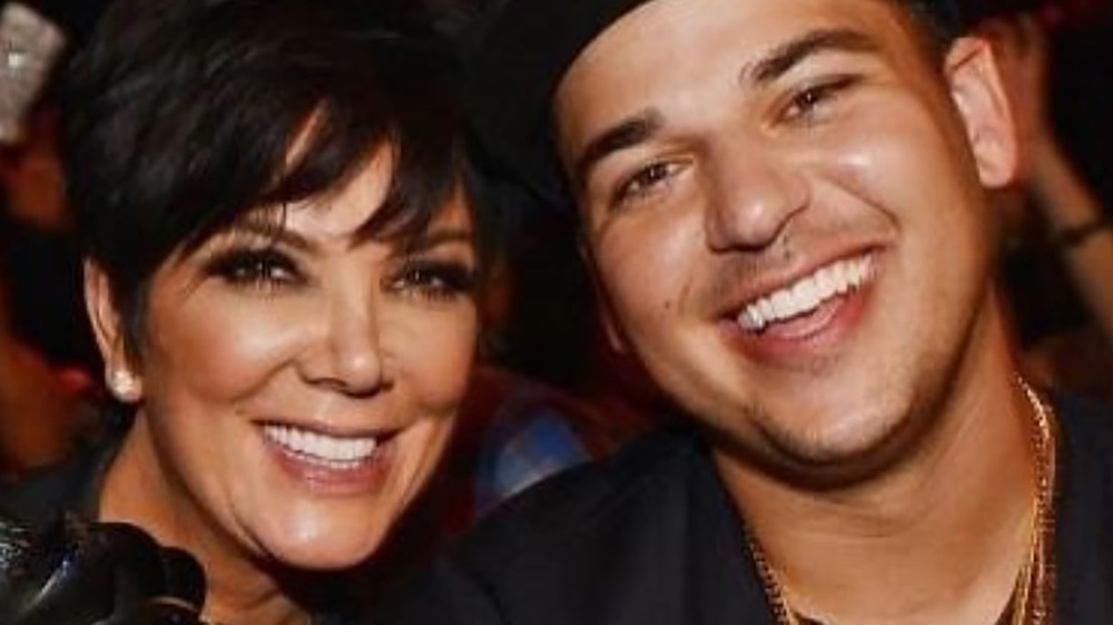 Kris Jenner and Rob Kardashian