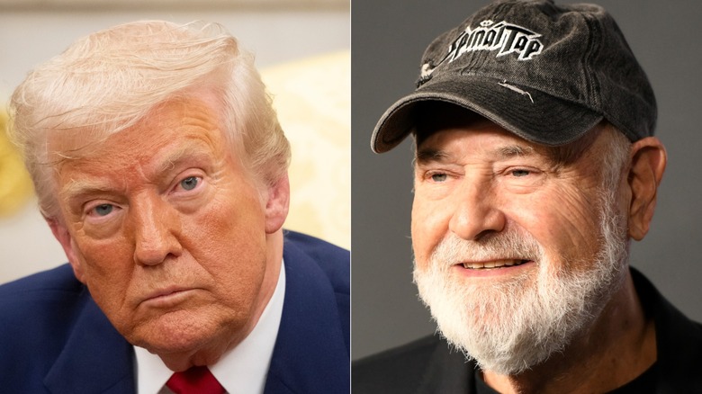 Composite image of Donald Trump and Rob Reiner