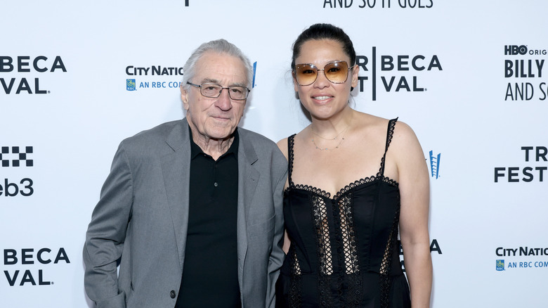 Robert De Niro and Tiffany Chen at the Tribeca Film Festival