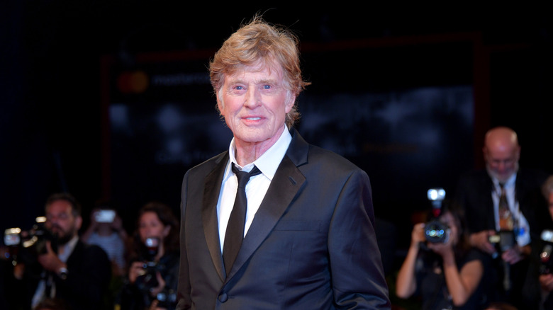 Robert Redford walks the red carpet ahead of the 'Our Souls At Night' screening during the 74th Venice Film Festival at Sala Grande on September 1, 2017 in Venice, Italy.