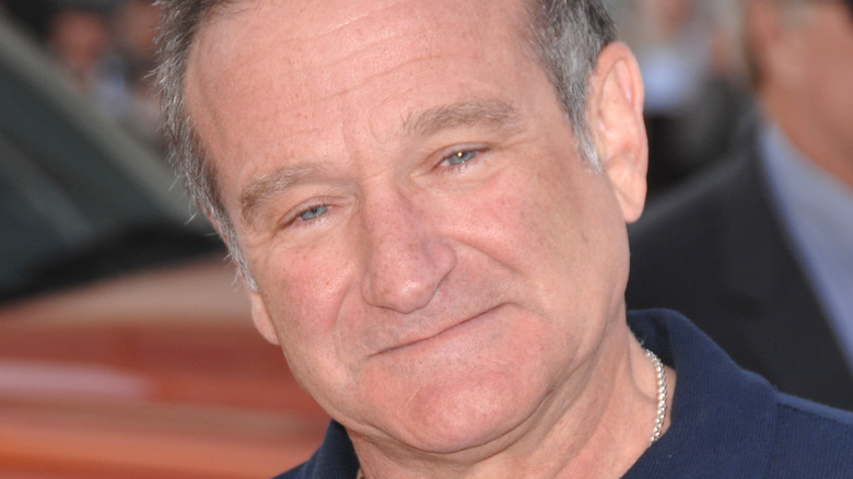 Robin Williams smiling