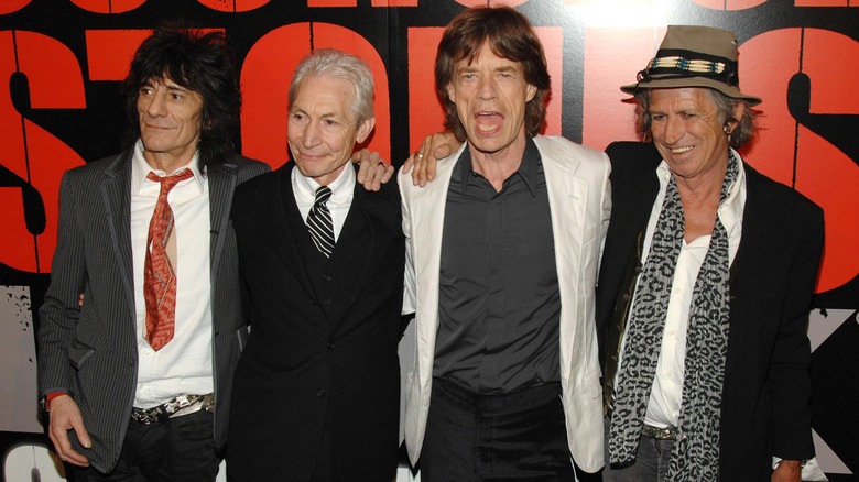 Rolling Stones on the red carpet