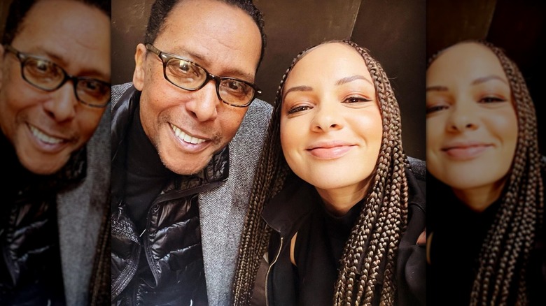 Ron and Jasmine Cephas Jones long braids