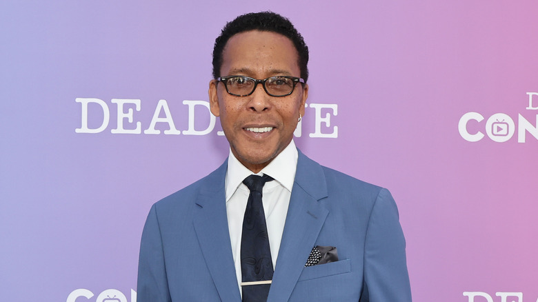 Ron Cephas Jones blue suit