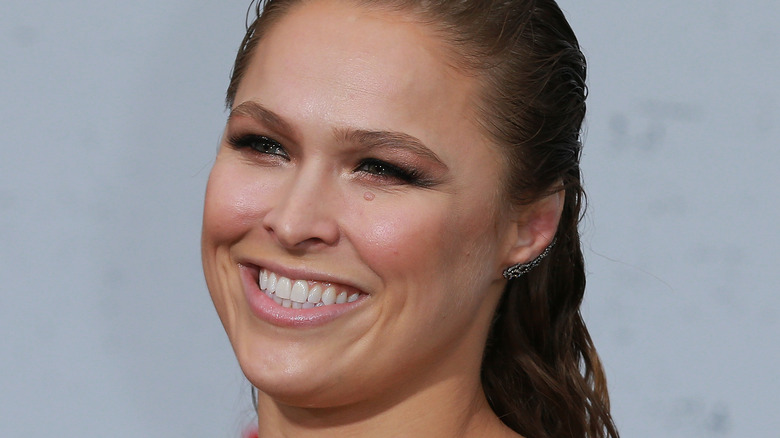 Ronda Rousey smiling