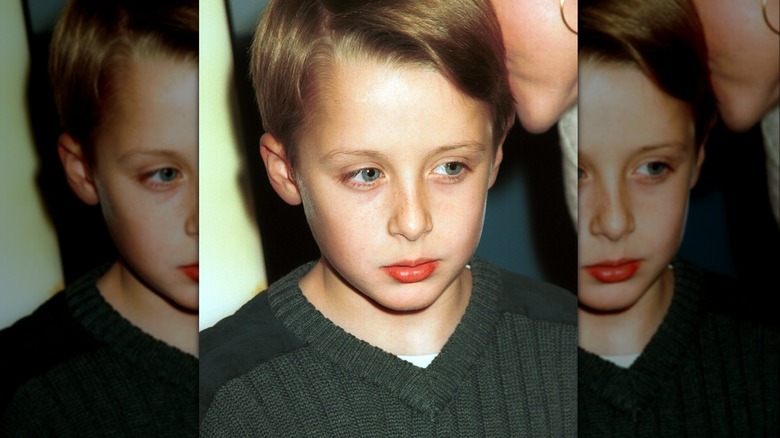 Young Rory Culkin close up