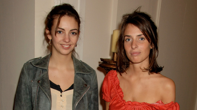 Rose and Marina Hanbury posing together at an event