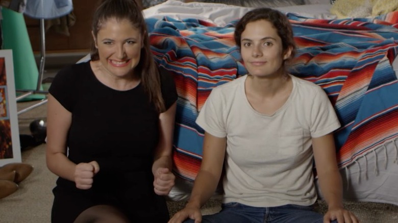 Mara Nelson-Greenberg and Rose Kennedy Schlossberg in "End Times Girls Club"