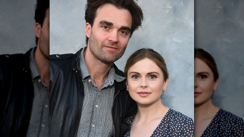George Byrne and Rose McIver