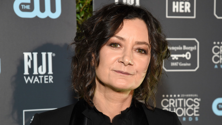Sara Gilbert attending the Critic's Choice Awards