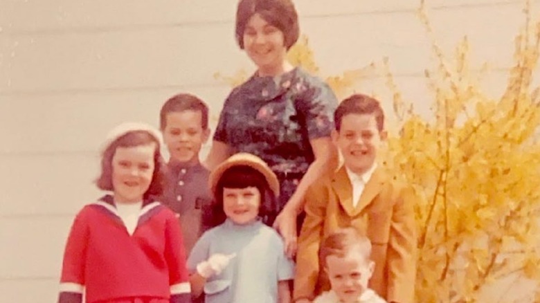 Rosie O'Donnell's mother with her young children in the 1970s