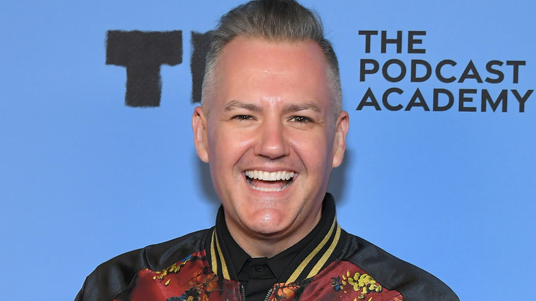 Ross Mathews smiling at event