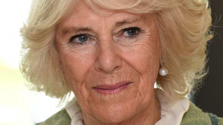 Camilla Parker Bowles smiling 