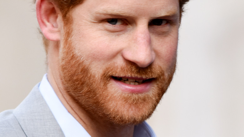 Prince Harry smiling