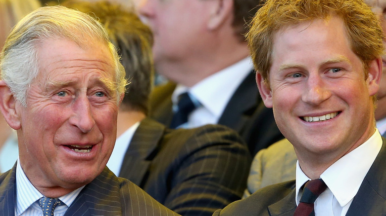 Prince Charles and Prince Harry