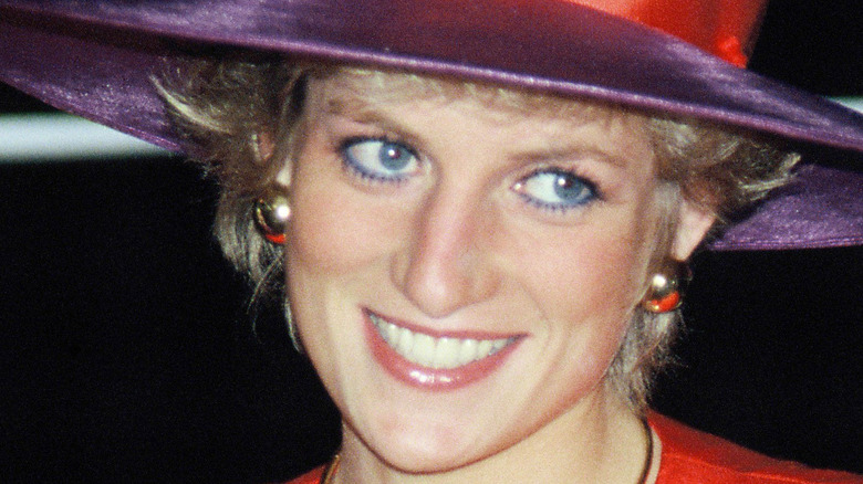 Princess Diana smiling