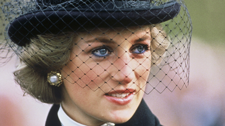 Princess Diana at an event. 