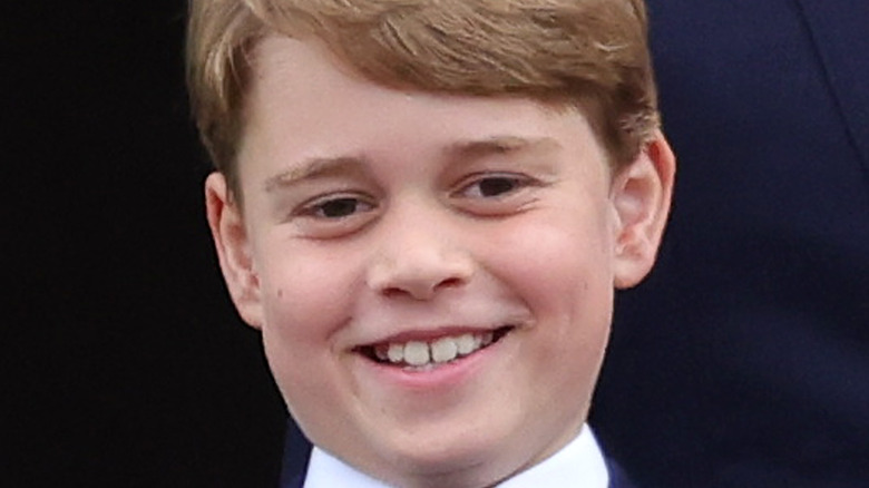 Prince George smiling