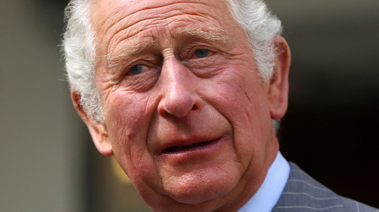 Prince Charles at an event. 