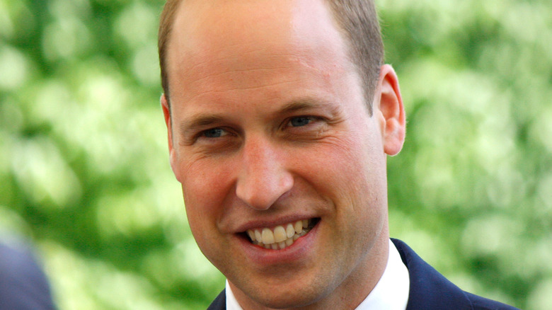 Prince William smiling