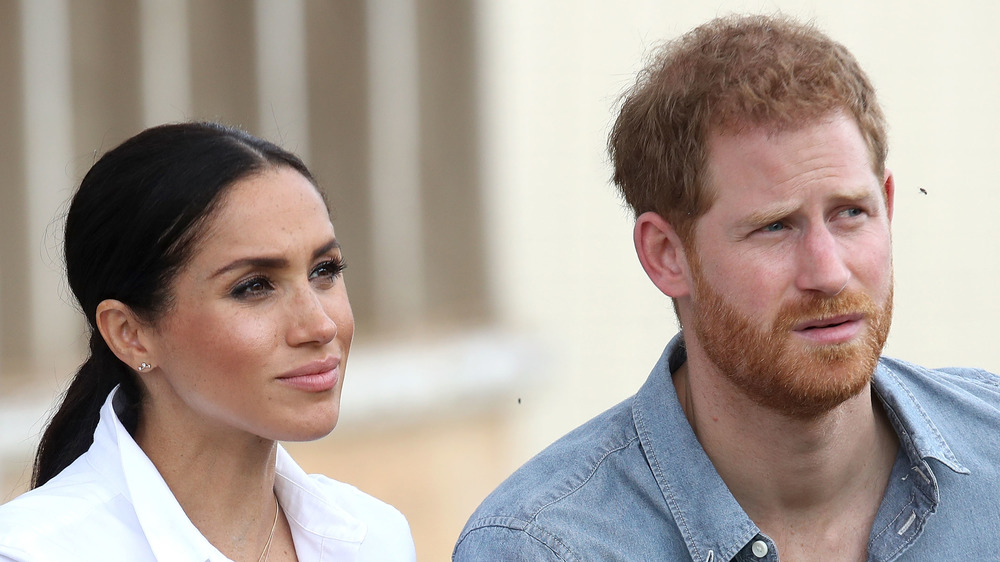 Prince Harry and Meghan Markle at a royal event