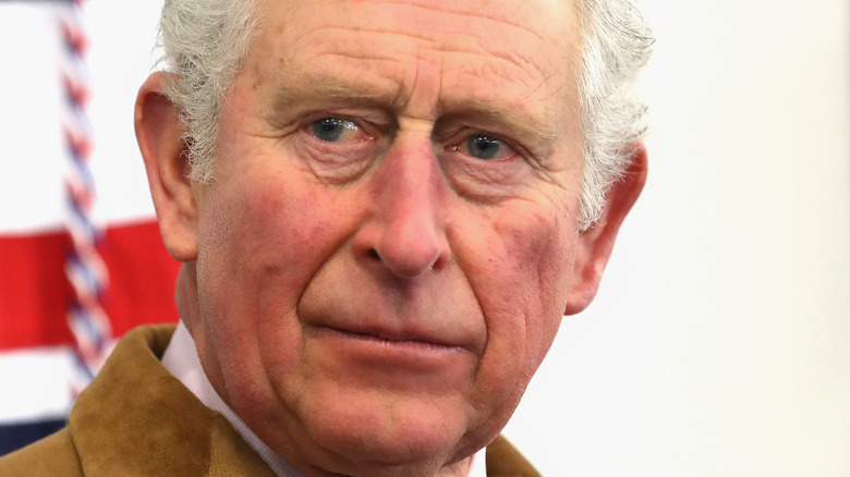 Prince Charles 2018 look serious