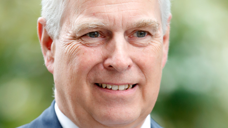 Prince Andrew smiling 