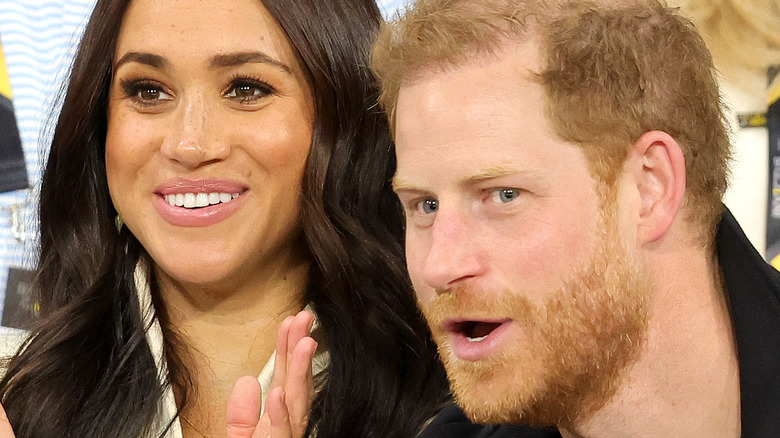 Harry and Meghan at the Invictus Games