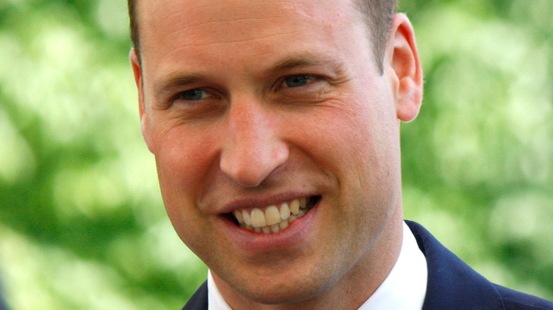 Prince William smiling