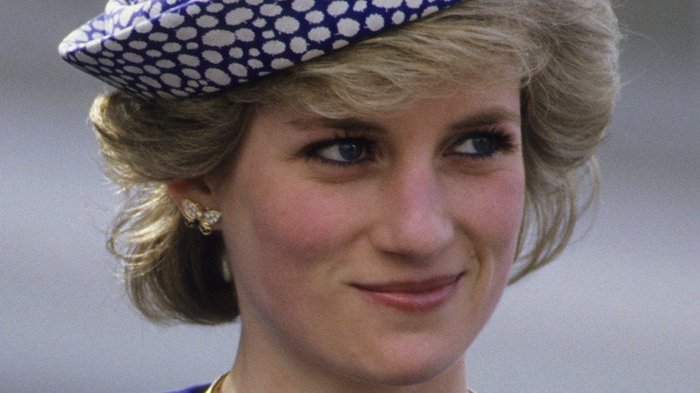 Princess Diana smiling