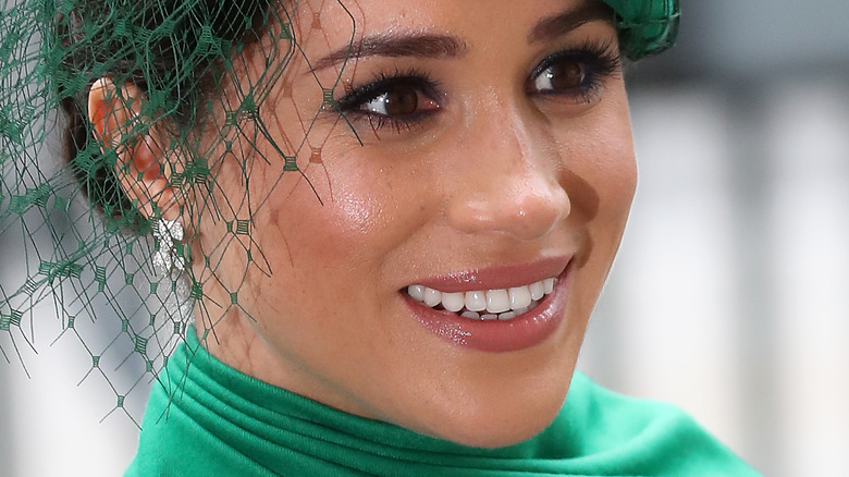 Meghan Markle in green