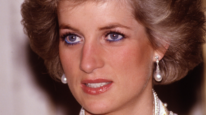 Princess Diana at an event 